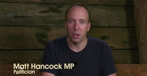 Im A Celebrity Matt Hancock Plea After Uncomfortable Scenes