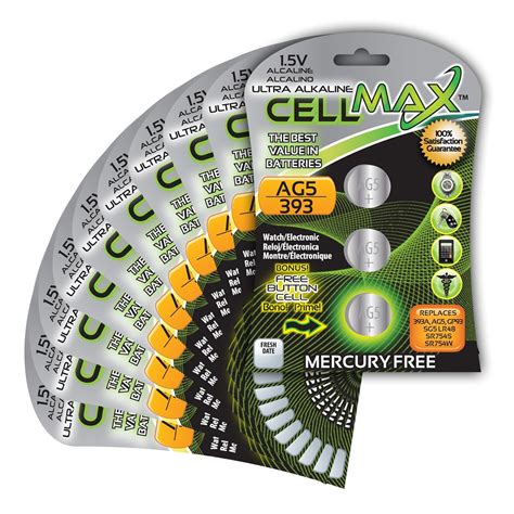 Cellmax Cm Ag Bp Alkaline Button Ag Batteries Packs