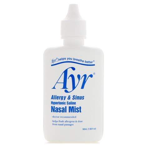 Ayr Allergy & Sinus Hypertonic Saline Nasal Mist - 50 ML