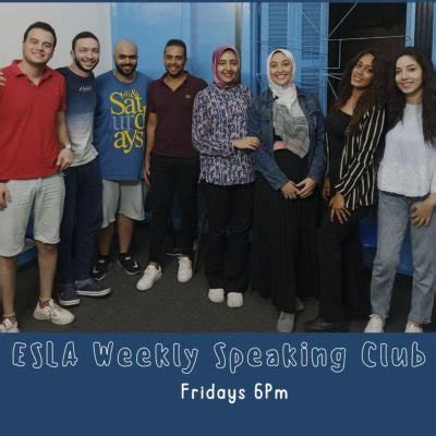 Speak Like A Pro Esla Clubs Weekly English Sessions Tickets Start Co