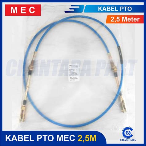 Jual Kabel PTO 2 5 Meter Merk MEC Warna Biru Shopee Indonesia