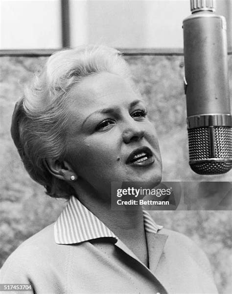 The Peggy Lee Show Photos And Premium High Res Pictures Getty Images