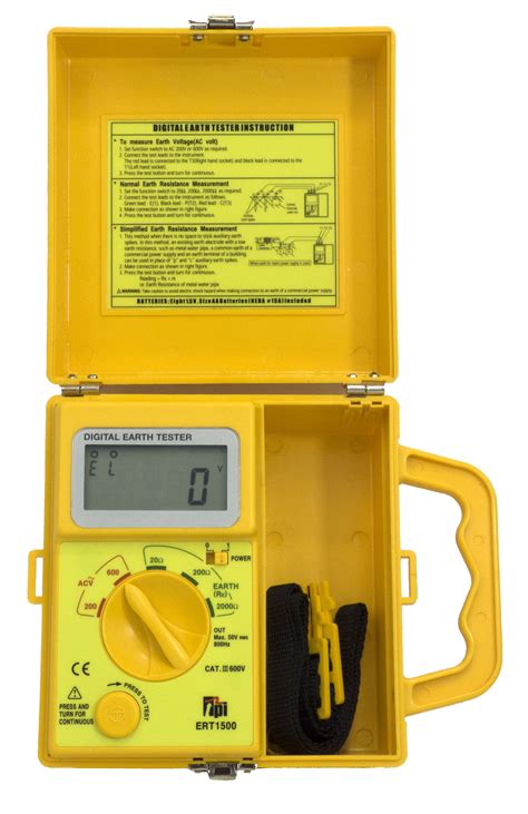 Stand Alone Earth Resistance Tester