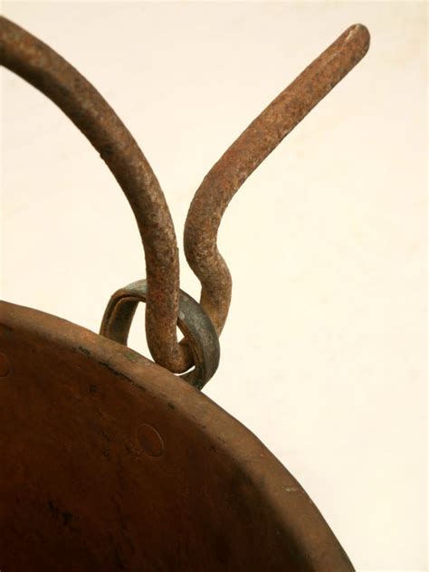 C 1840 Large Handmade French Copper Cauldron At 1stDibs