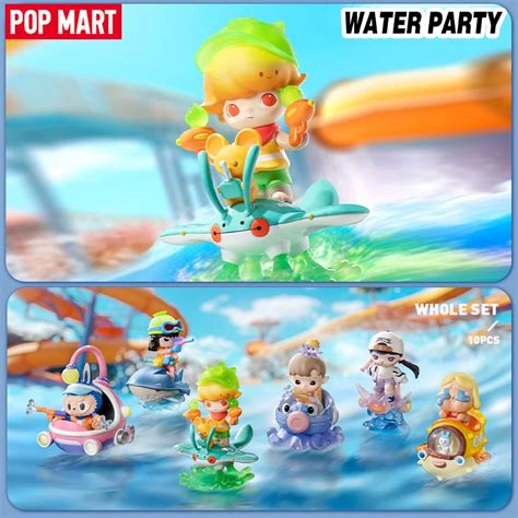 Pop Mart Water Party Series Mystery Box Pc Pcs Popmart Blind Box