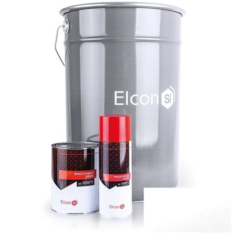 Термостойкая краска Elcon белый 700C | Магазин «Симфония красок»