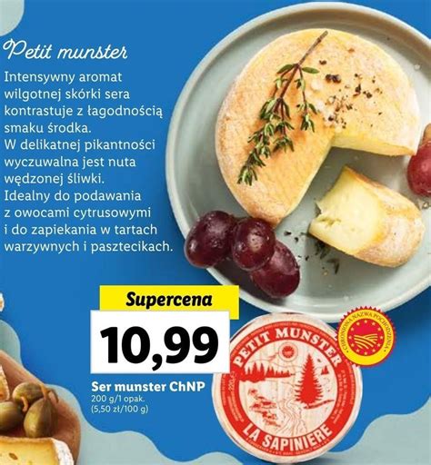 Promocja Ser Munster W Lidl