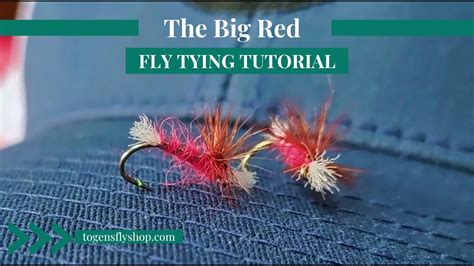 The Big Red Fly Tying Tutorial Youtube