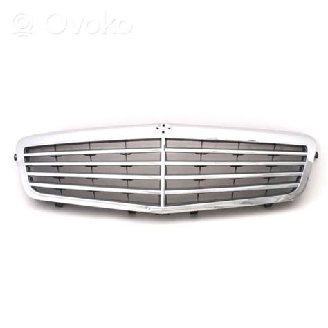 A Mercedes Benz E W Front Bumper Upper Radiator Grill