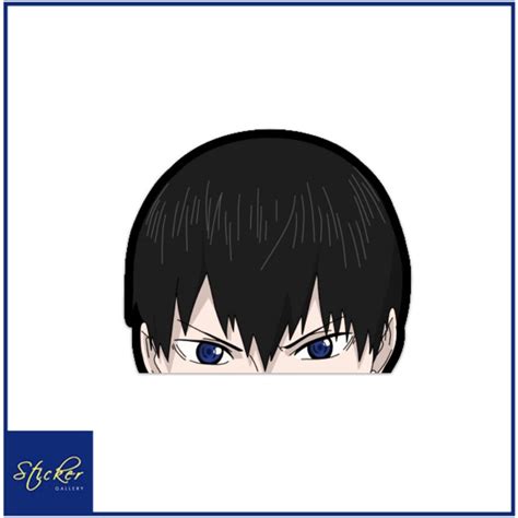 TOBIO KAGEYAMA HAIKYUU ANIME PEEKER Waterproof Sticker For Motorcycle