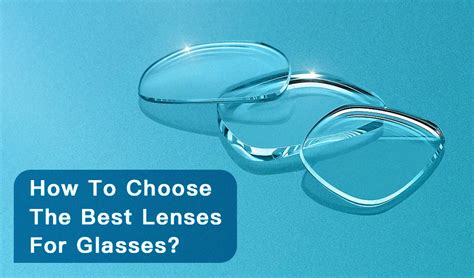 How To Choose The Best Lenses For Glasses Jim Halo Fashion Eyewear