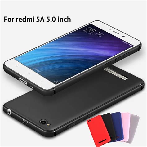 Soft Silicone For Xiaomi Redmi 5a Case Luxury Soft Tpu Silicone For