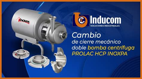 Tutorial montaje de sello mecánico doble en una bomba centrífuga