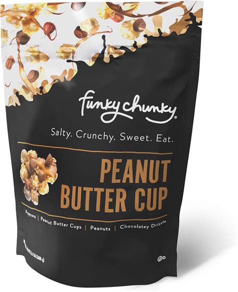 Funky Chunky Gourmet Chocolate Popcorn Snacks Peanut