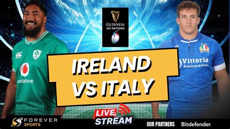 IRELAND VS ITALY LIVE Six Nations Live Commentary Watchalong YouTube