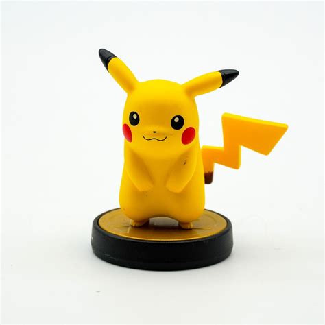 Nintendo Pikachu Amiibo Loose Figure Pokemon Super Smash Bros Nvl 001