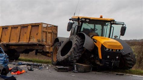 Tractor Driver Arrested Over Chatteris A141 Death Crash Bbc News