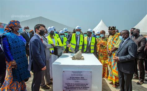 Formation Professionnelle Le Premier Ministre Pose La Premi Re Pierre