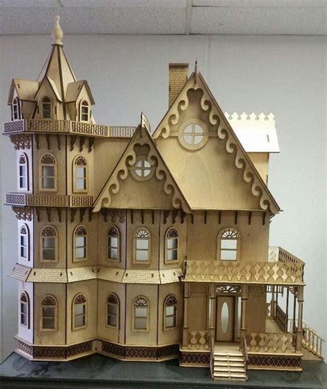 Leon Gothic Victorian Masion Dollhouse Dollhouse Kits Victorian