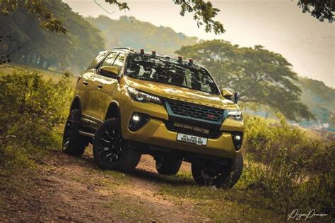 This Modified Toyota Fortuner is Called The Yellow Ghost and Rightly So!