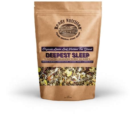 Ready Nutrition™ Deepest Sleep Loose Tea Blend For Bedtime Ready