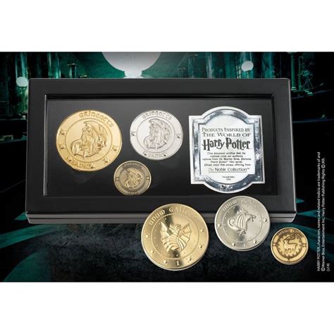 Harry Potter Replica 1 1 The Gringotts Bank Coin Collection Planet