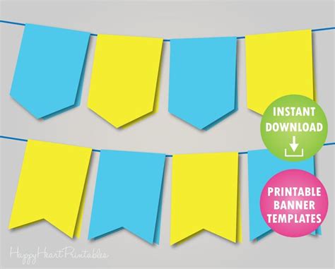 Banner Cut Out Template in 2023 | Printable banner template, Banner template, Printable banner