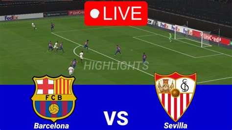 Barcelona vs Sevilla EN VIVO LA LIGA ESPAÑOLA 2023 Highlights All