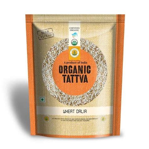 Organic Tattva Wheat Dalia Packaging Type Pp Bag At Rs Kg In Mumbai