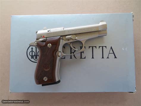 Beretta Model 84fs Cheetah Nickel 380 A C P Anib