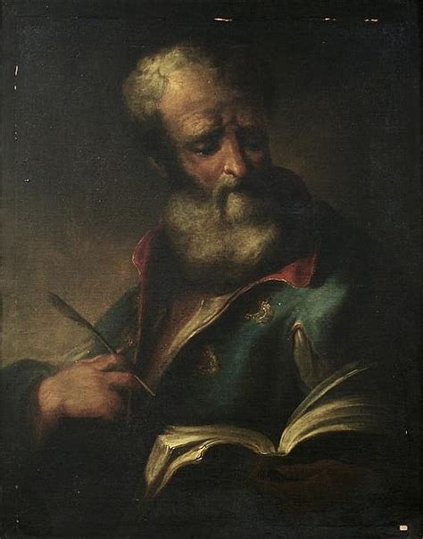 An Old Man With A Book And Pen In His Hand