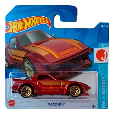 Carrinho Miniatura Hot Wheels Mazda Rx Hcx