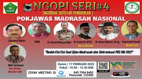 LIVE WEBINAR NGOPI SERI 4 KAMIS TANGGAL 17 FEBRUARI 2022 YouTube