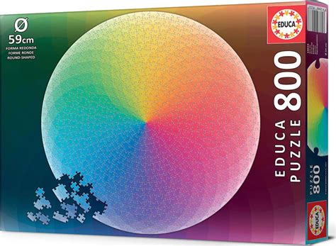 Puzzle Arc En Ciel Rond Pi Ces Pieces Puzzlemania Fr