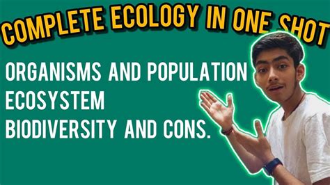 Complete Ecology Unit In One Shot Ncert Neet Cbse