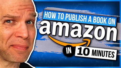 How To Self Publish A Book Step By Step On Kdp In Minutes Youtube