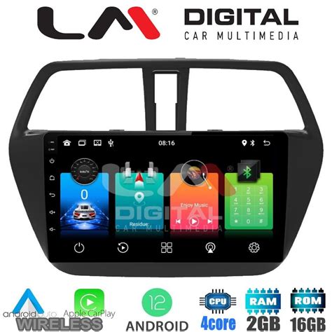 LM Digital Ηχοσύστημα Αυτοκινήτου για Suzuki SX4 2014 Bluetooth USB