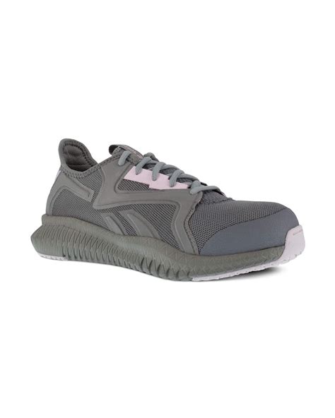 Reebok Rubber Work Flexagon 3 0 Safety Toe Athletic Work Shoe Industrial In Grey Gray Save