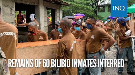 Remains Of 60 Bilibid Inmates Interred YouTube