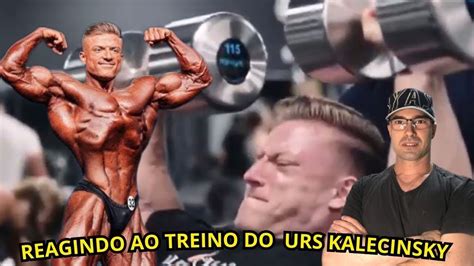 Reagindo Ao Treino Do Urs Kalecinsky Ft Cbum YouTube