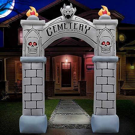 Amazon Hrwzs 7 9Ft Halloween Archway Inflatables Outdoor