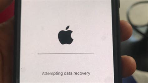 IPhone Stuck On Attempting Data Recovery Screen In IOS 14 13 6 1