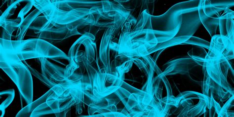 Abstract blue smoke on black background 10486330 Stock Photo at Vecteezy