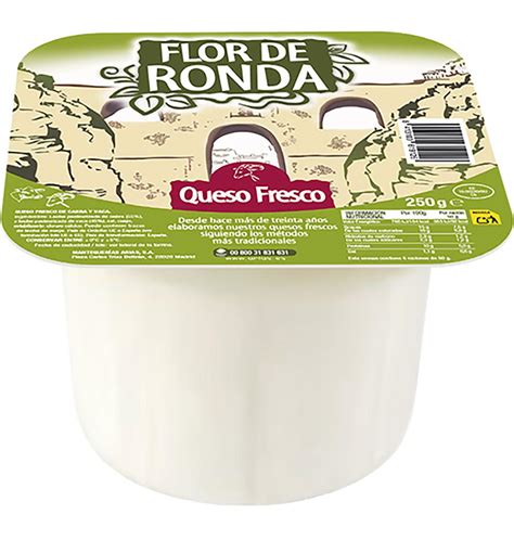 Comprar QUESO FLOR DE RONDA FRESCO 250 G Quesos En Condisline