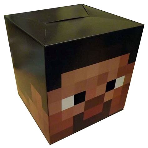 Make Your Own Minecraft Steve Head - Made by A Princess