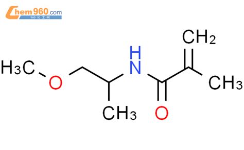 120874 10 4 2 Propenamide N 2 methoxy 1 methylethyl 2 methyl CAS号