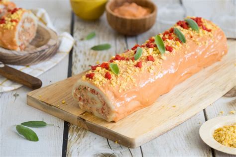 Receta De Brazo De Patata Con At N Huevos Y Pimientos Espacio Maggi