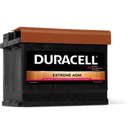 Аккумулятор Duracell Extreme AGM 60Ah DE60AGM купить В наличии