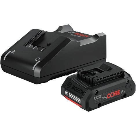 Kit De D Marrage Bosch X Batterie Procore V Ah Et Chargeur Rapide