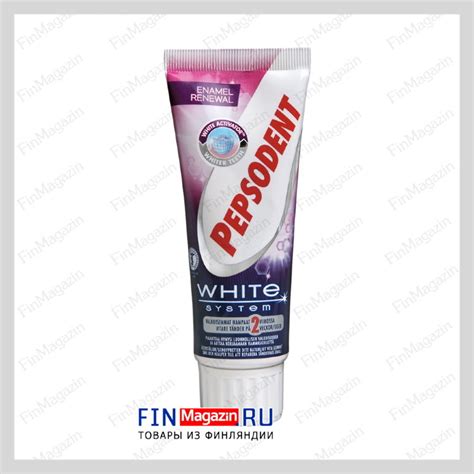 Pepsodent Зубная паста отбеливающая эмаль 75 мл купить | Товары из ...
